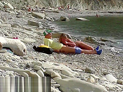 Тrevel – bloger vstretil nudistku. Пublichni minet na plyazhe v Бolgarii. RoleplaysCouples