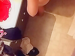 Shower cam on my girlfriend in the bathroom